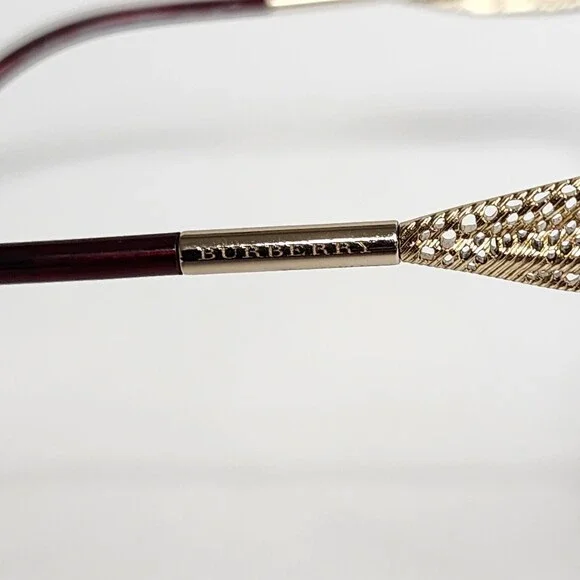 Burberry B4207 Women's Square Glasses Bordeaux 56mm *Option To Add RX Or Readers - Picture 6 of 13